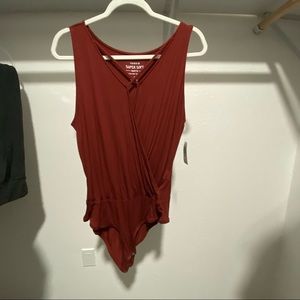 Torrid Rustic red tank top body suit